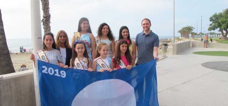 Les banderes blaves ja onegen a les platges del Morrongo i la Caracola de Benicarló