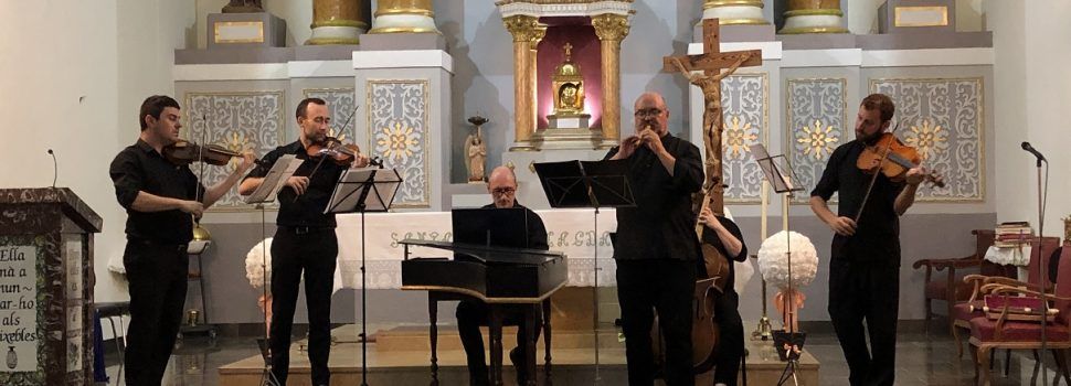 Estança Harmònica delecta amb la seua música al públic de Santa Magdalena