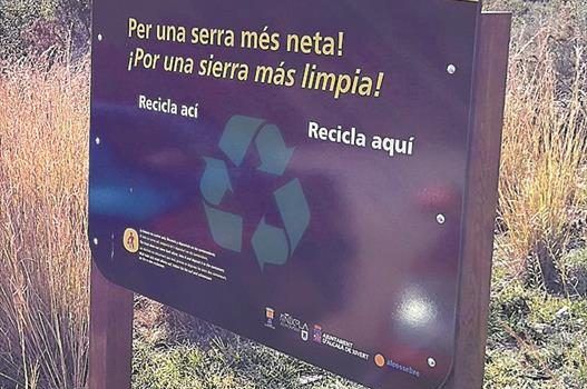 Autocontrol de residuos en los turistas del parque de la Serra d’Irta