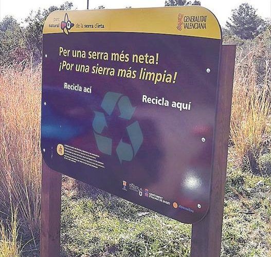 Autocontrol de residuos en los turistas del parque de la Serra d’Irta