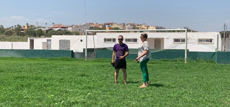Actuació de l’Ajuntament en el camp de futbol de Càlig