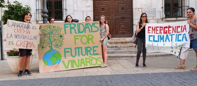 Fridays For Future Vinaròs denuncia els incendis de l’Amazònia