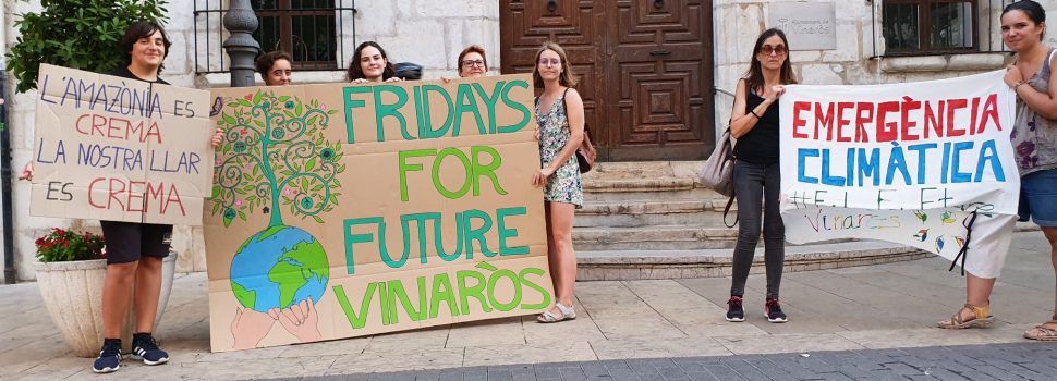 Fridays For Future Vinaròs denuncia els incendis de l’Amazònia