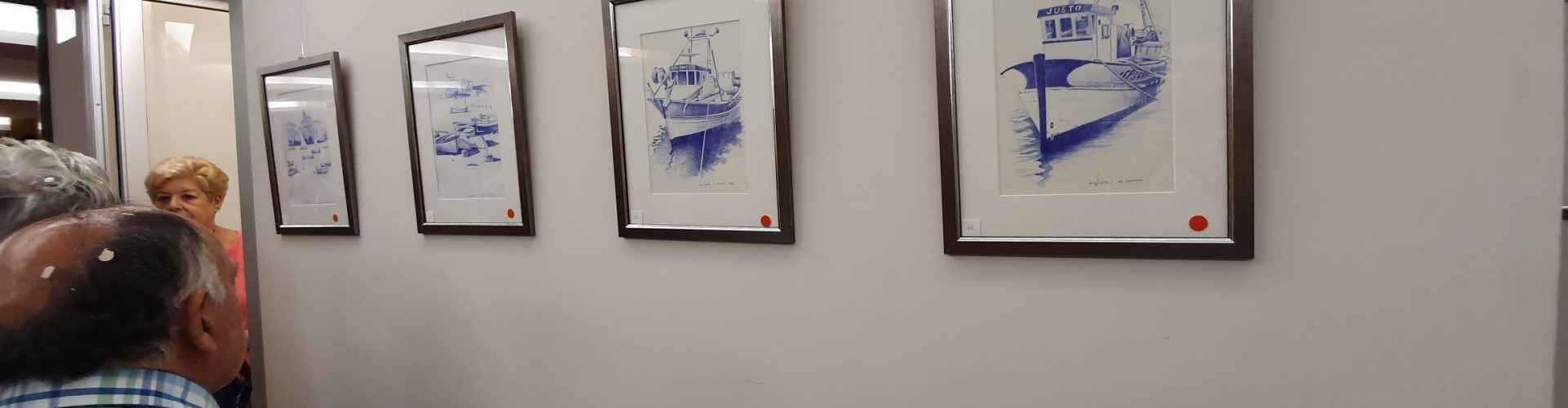 L’exposició-homenatge de J.Antonio Caldés, a Benicarló, en fotos