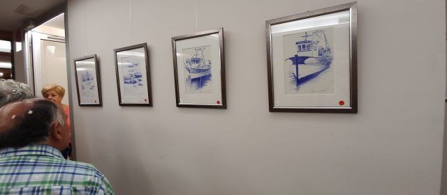 L’exposició-homenatge de J.Antonio Caldés, a Benicarló, en fotos