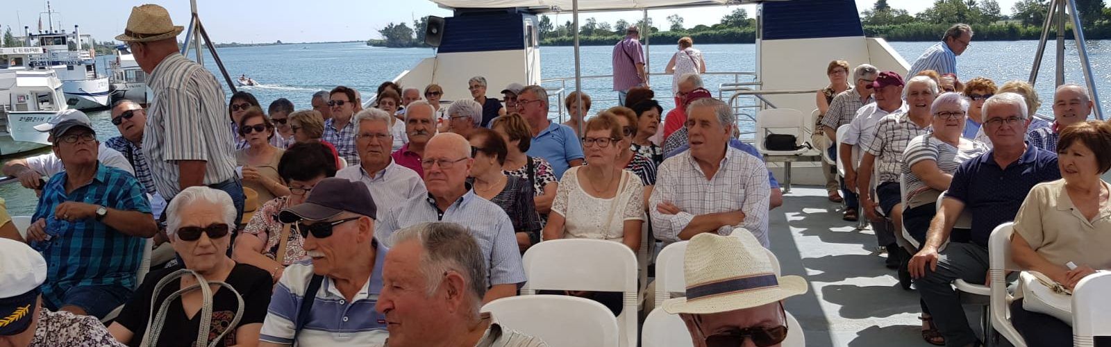 Els jubilats de Vallibona volten pel Delta de l’Ebre