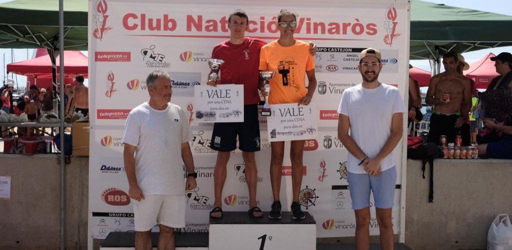 Miquel Segarra i Sara Vea guanyadors de la 59 Travessía al Port de Vinaròs