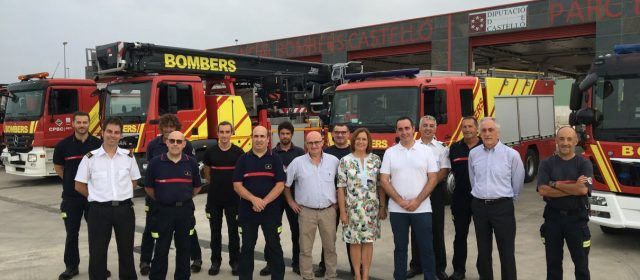 El diputat de Bombers visita les instal•lacions del parc del Baix Maestrat, que presta assistència a 14 municipis