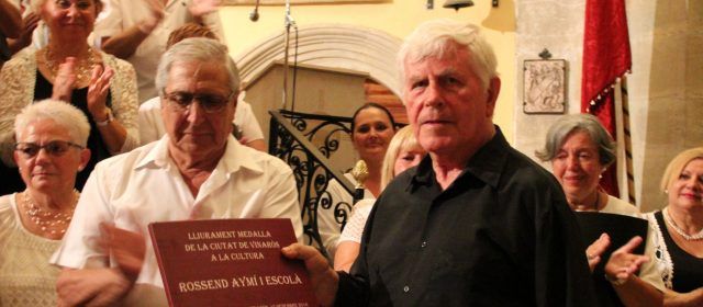La García Julbe de Vinaròs ofreció un emotivo concierto en Xert en homenaje a su director Rossend Aymí
