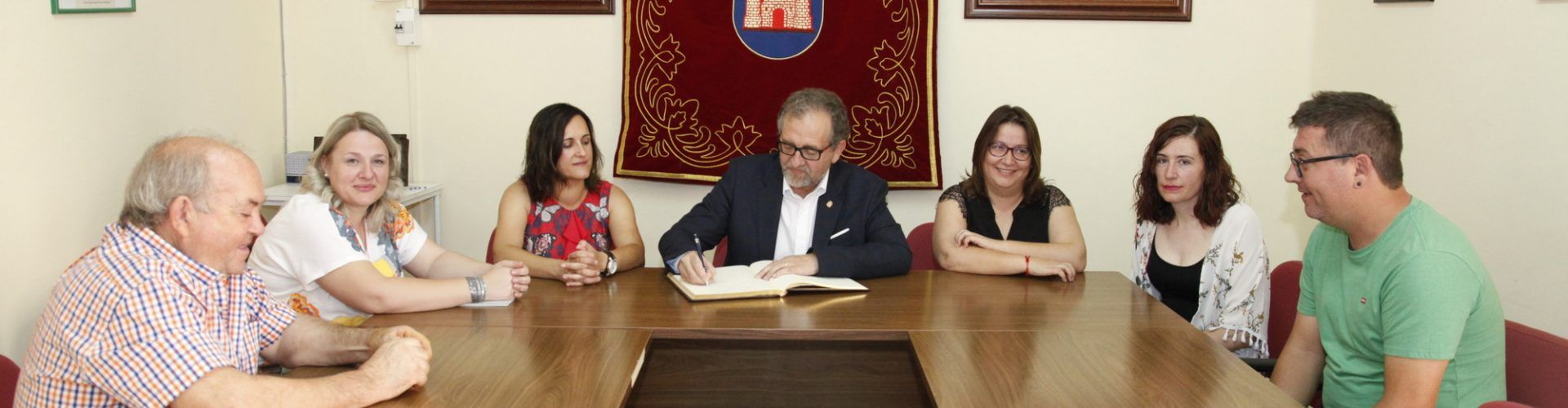 Albocàsser, primera visita a l’interior del president de la Diputació