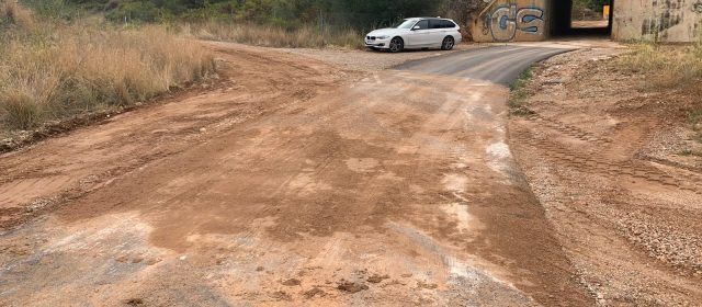 La Diputació reparen camins malmesos per la pluja a Santa Magdalena