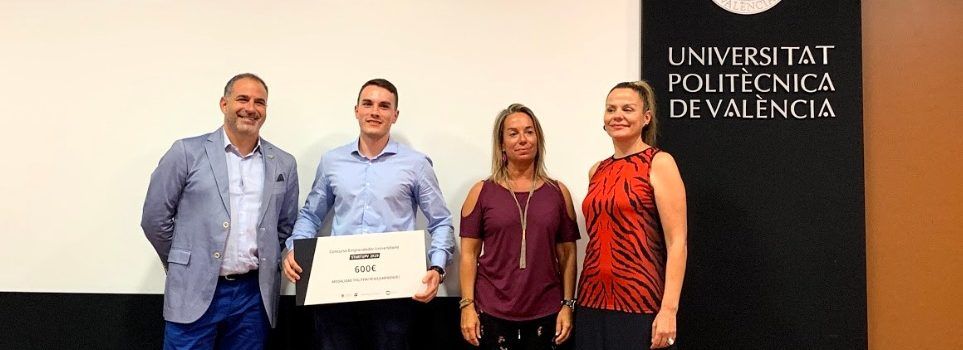 Joan Buch Prades, de Vinaròs, premiado en un concurso de emprendedores universitarios