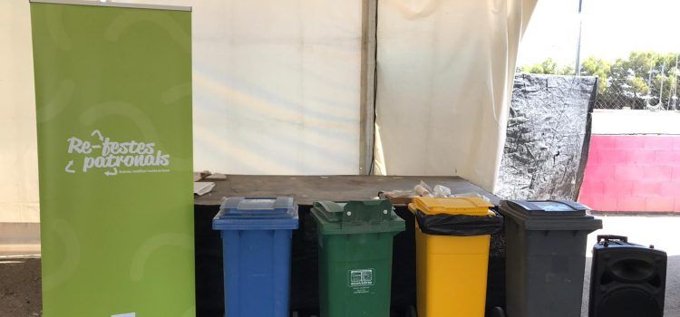 La Coordinadora de Penyes de Benicarló se suma a la campanya «Redueix, reutilitza i recicla»