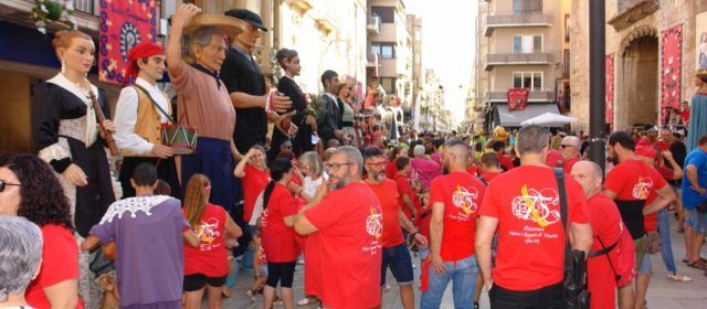La cercavila de gegants a Ulldecona, en fotos
