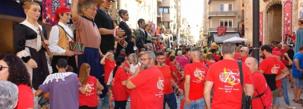 La cercavila de gegants a Ulldecona, en fotos