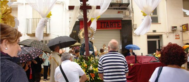 Continuen els actes litúrgics de les Quinquennals d´Ulldecona, malgrat la pluja