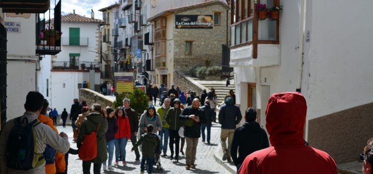 Morella, plena de visitants per la celebració del GP d’Aragó