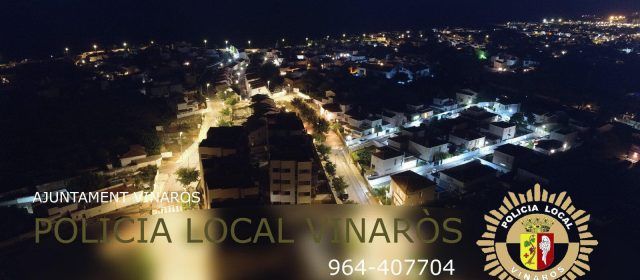 Policia local Vinaròs: denuncia dos conductors i vols preventius del dron