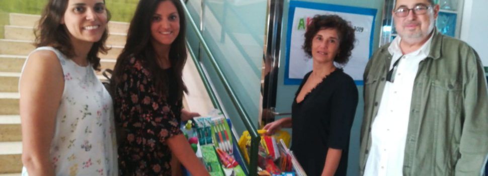 Compromís Vinaròs dóna material escolar a l’Ampa del C.E.E Baix Maestrat gràcies a la I Tornada a l’escola solidària 