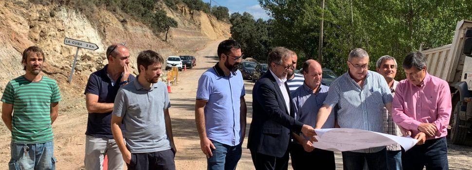 La Diputació amplia la carretera de la Mata a Olocau i millora un vial que uneix Castelló amb Teruel