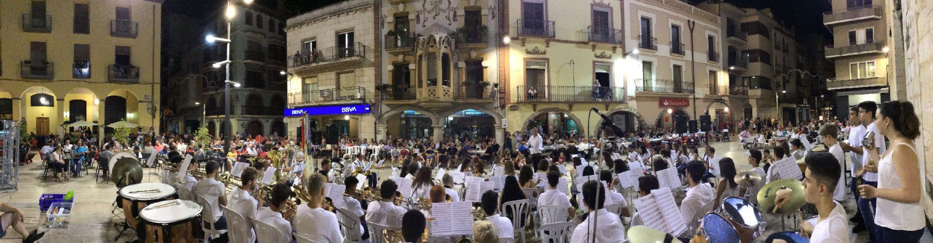 Gran concert de la banda preliminar a les Quinquennals d’Ulldecona
