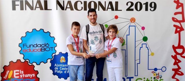 El Colegio ISP International School de Peñíscola se alza con un primer premio de robótica a nivel nacional