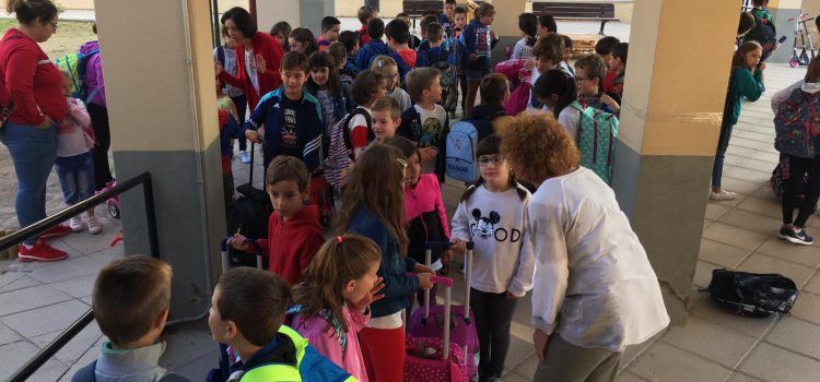 150 escolars inicien el curs al CEIP Don Blasco de Alagón de Vilafranca
