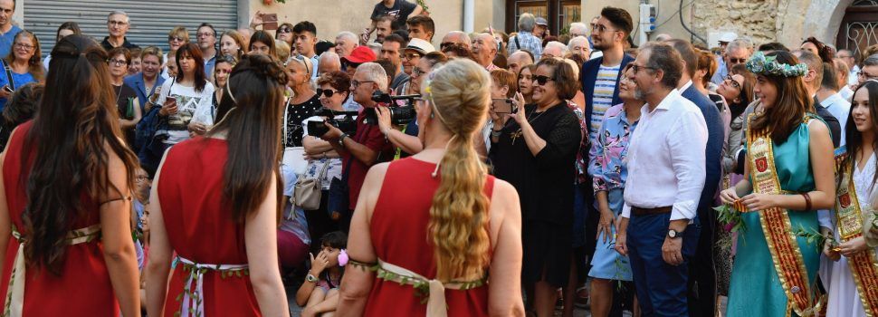 El president de la Diputació ha inaugurat la XIV Fira Romana – Thiar Julia de Traiguera