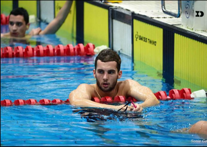 David León Arán, del CN Vinaròs, medalla d’ or en 1.500 m. lliures