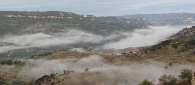 Resumen del octubre meteorològico en Morella