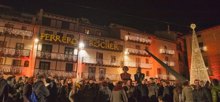 Morella participa en una campanya nadalenca junt amb Ferrero Rocher