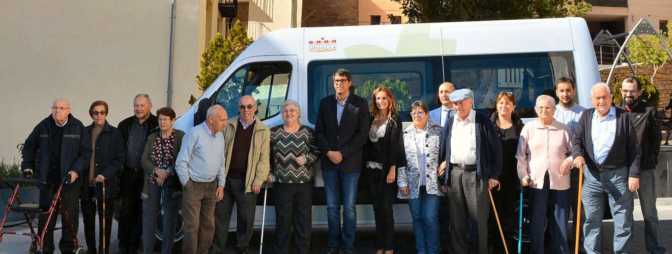 Presenten el nou vehicle adaptat del Centre de Dia de Morella