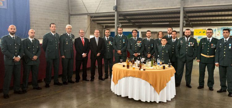 La Guàrdia Civil celebra la festivitat de la seua patrona en Santa Magdalena