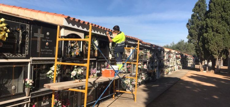 Tot a punt a Canet per a la celebració de Tots Sants