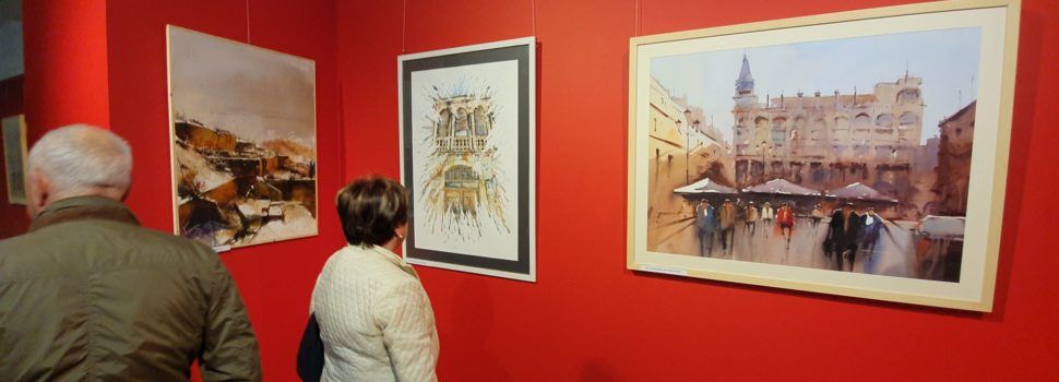 Exposició del Certamen d’Aquarel·la Puig Roda d'”Amics de Vinaròs”