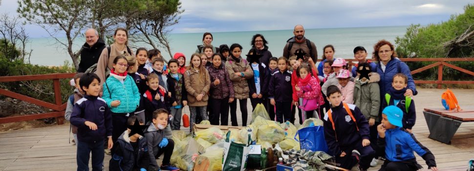 Els escolars de S.Magdalena participa en la jornada ambiental ‘Clean Up’