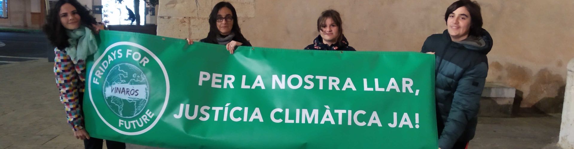 Parada informativa de Fridays For Future Vinaròs