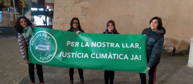 Parada informativa de Fridays For Future Vinaròs