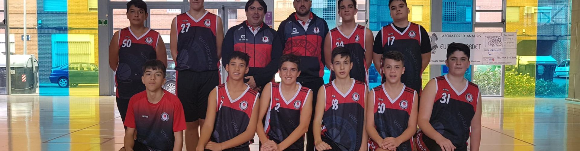 Los partidos del Club Baloncesto Gil Comes de Vinaròs del 16 y 17 de noviembre