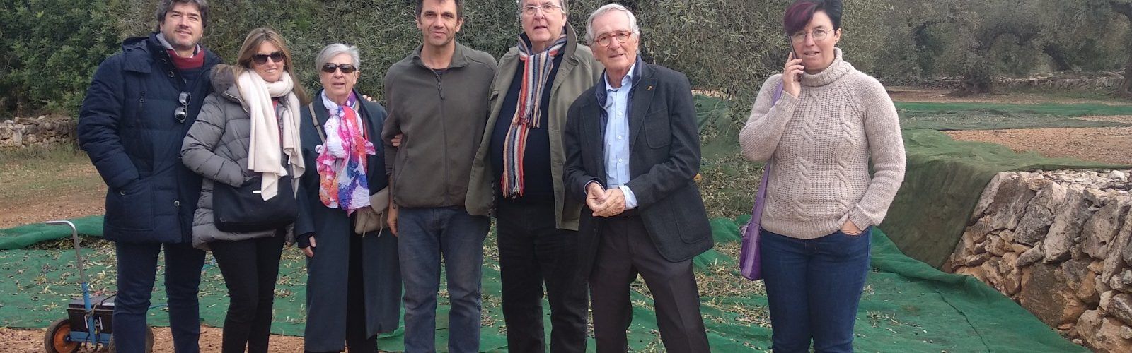 Xavier Trias visita les oliveres mil·lenàries d’Ulldecona i Godall