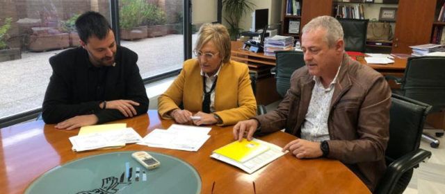 L’alcalde de Vinaròs es reuneix amb la Consellera de Sanitat
