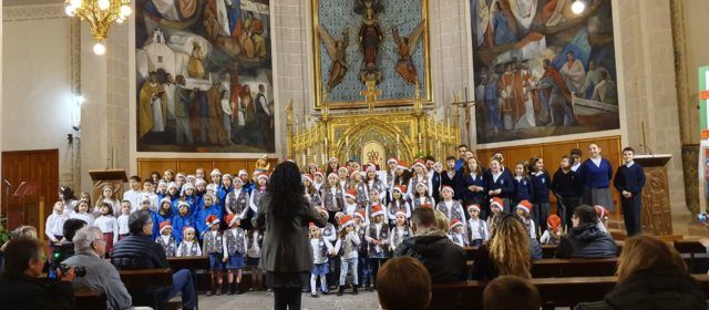 Quatre corals infantils de Vinaròs anuncien el Nadal