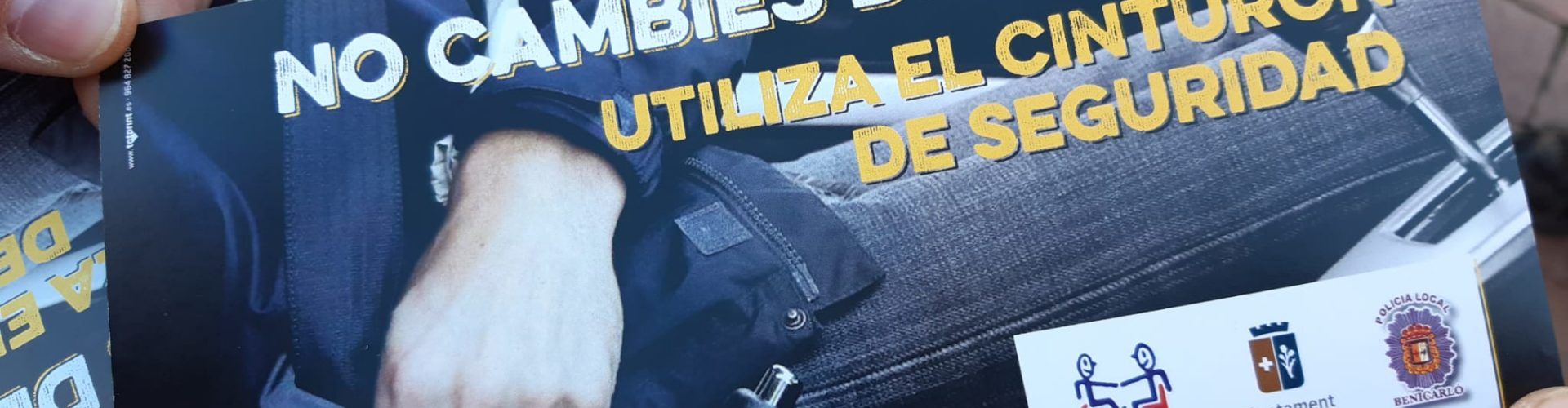 Campanya de sensibilització a Benicarló ‘Posa’t el cinturó’