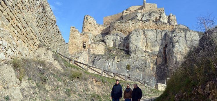 El Ministeri de Cultura i Esport inicia unes obres d’emergència al castell de Morella