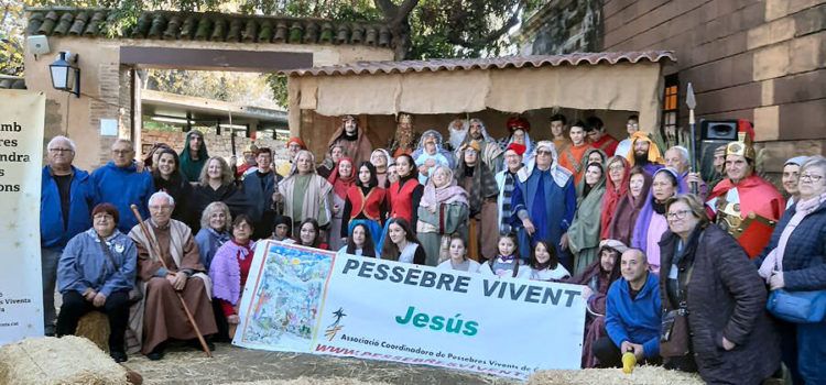El Pessebre Vivent de Jesús, al Poble Espanyol de Barcelona