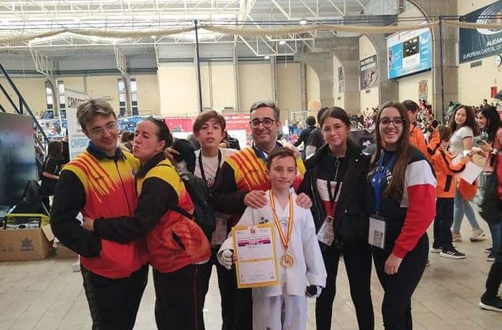 Taekwondo Atencia de Vinaròs logra un oro en el Campeonato de España