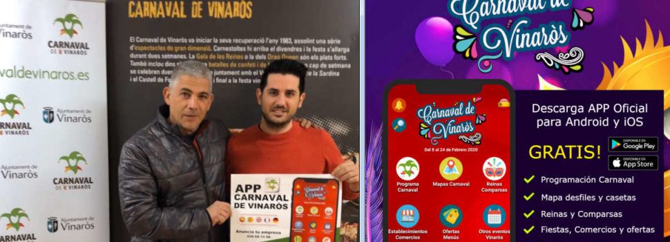 La APP Vinaròs SmartCity firma un convenio con el Carnaval de Vinaròs