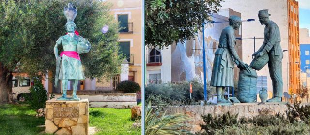 La alcaldesa de Càlig y el de  Vinaròs valoran la gran producción artística de Federico Valls, fallecido este sábado