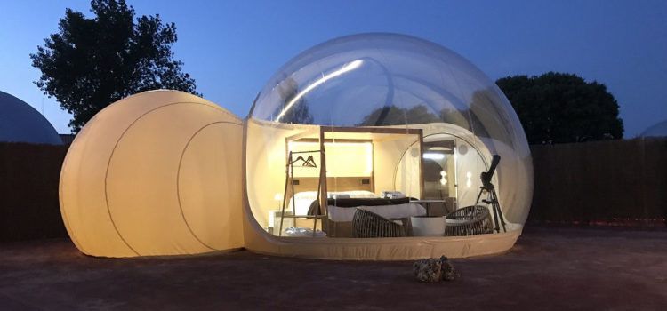 En marxa el primer complex Glamping Bambolla de la Comunitat Valenciana a Tírig
