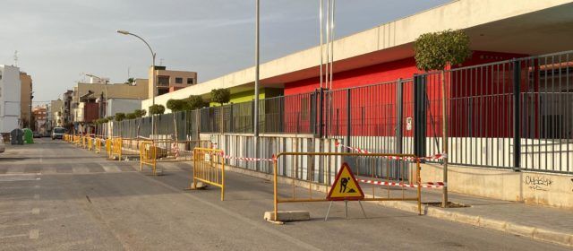 S’inicien els treballs de millora dels accessos al CEIP E. Martínez Ródenas de Benicarló